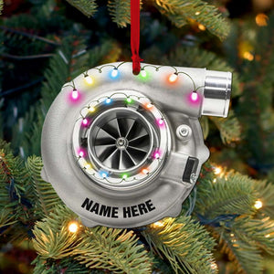 Mechanical Turbo - Personalized Christmas Ornament - Gift For Mechanic - Ornament - GoDuckee