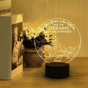 From Favorite Film Scene - Who Listen - Personalized Led Night Light - Led Night Light - GoDuckee