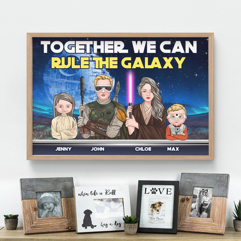 Family 04HUHN021222TM Poster Canvas - Poster & Canvas - GoDuckee