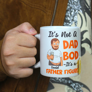 It's Not A Dad Bod, Personalized Magic Mug, Gift For Dad, Grandpa, Uncle - Magic Mug - GoDuckee