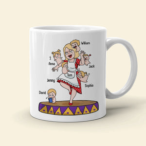 Happy Mother's Day To The Ringmaster Of The Shit Show, Personalized Mug, Mother's Day Gift, Gift For Mom - Coffee Mug - GoDuckee