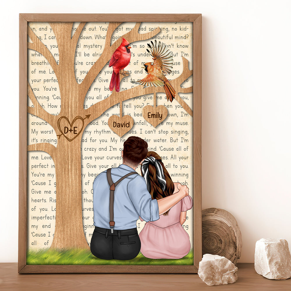 Couple Forever And Bird Couple Canvas Poster - Poster & Canvas - GoDuckee
