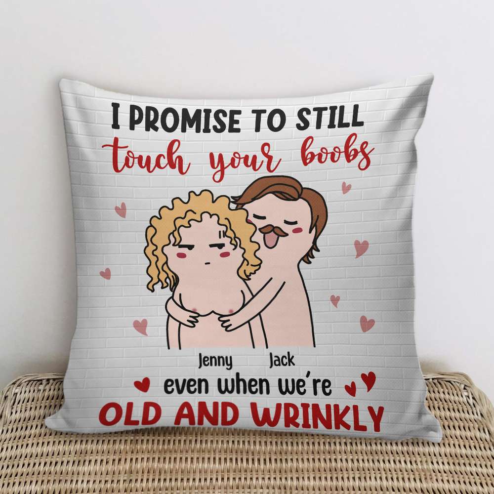Happy Couple Personalized Pillow, Pillows & Throws: Olive & Cocoa, LLC