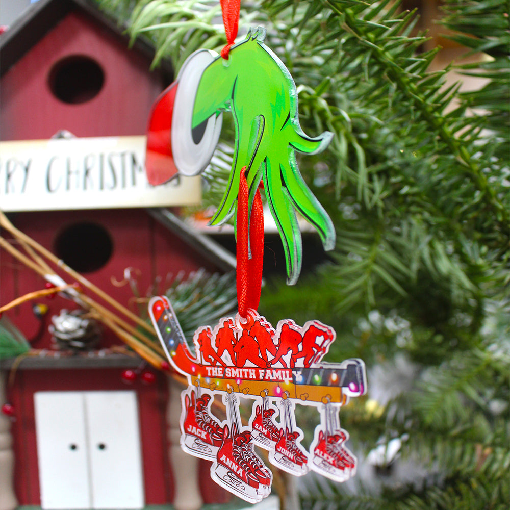 Custom Fishing Ornament, Christmas Tree Decor - GoDuckee