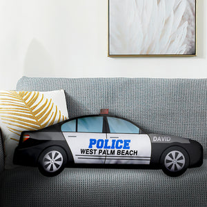 Police Car - Custom Shape Pillow - Pillow - GoDuckee