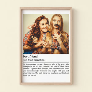 Best Friends The Best Thing You Can Have Personalized Canvas Print - Poster & Canvas - GoDuckee
