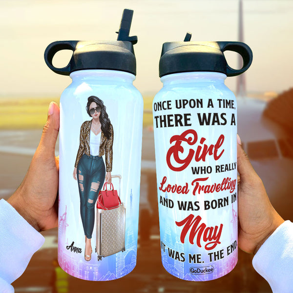 Personalized Girls Trip Water Bottle - We're Always Together We're