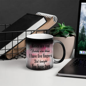 I Have Five Fingers But Tonight You Have Two Personalized Couple Magic Mug Gift For Couple - Magic Mug - GoDuckee