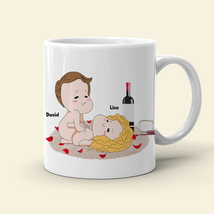 You Are My Handsome King Personalized Mug, Couple Gift - Coffee Mug - GoDuckee