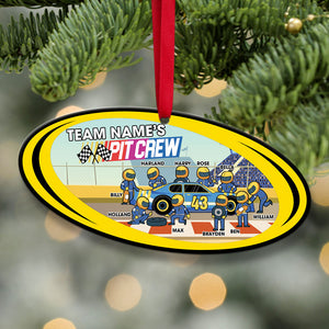 Racing Team- Personalized Christmas Ornament - Ornament - GoDuckee