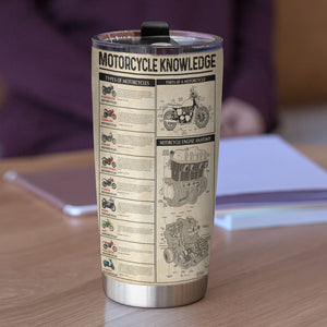Personalized Biker Tumbler Cup - You Don't Stop Riding When You Get Old You Get Old When You Stop Riding - Tumbler Cup - GoDuckee