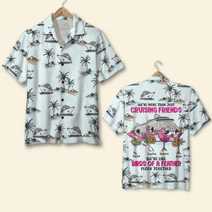 We're More Than Just Cruising Friends, Personalized Hawaiian Shirt, Gift For Cruising Friends - Hawaiian Shirts - GoDuckee