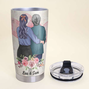 Personalized Mom and Daughter Tumbler - Just Know In Your Heart That The Most Important Thing For Me Is To Be With You - Tumbler Cup - GoDuckee