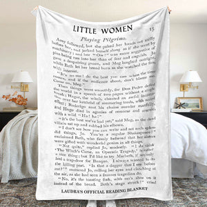 Little Women Blanket - Louisa May Alcott - Blanket - GoDuckee