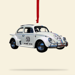 Personalized Famous Movie Car Ornament, Christmas Gift For Car Lovers - Ornament - GoDuckee