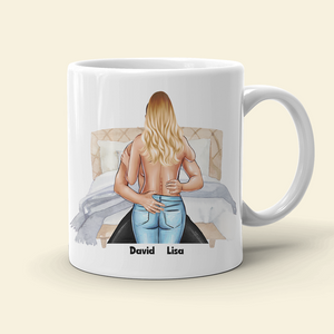 I Love Every Bone In Your Body, Naughty Couple Make Love Happy Valentine's Day White Mug - Coffee Mug - GoDuckee