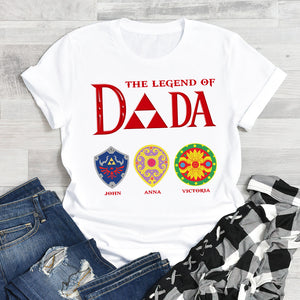 The Legend Of Dada Personalized Father's Day Shirts, Gift For Father, Grandpa - Shirts - GoDuckee