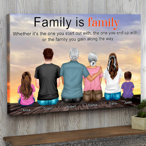 Family 06DNQN231222TM Canvas Poster - Poster & Canvas - GoDuckee