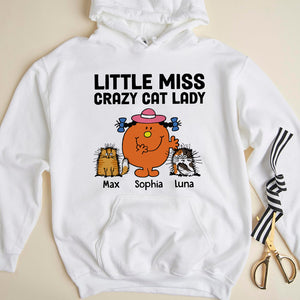 Crazy Cat Lady Personalized Cat Shirt Gift For Cat Lovers - Shirts - GoDuckee