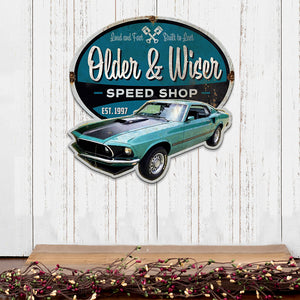 Loud And Fast Built To Last - Custom Photo Metal Sign - Metal Wall Art - GoDuckee