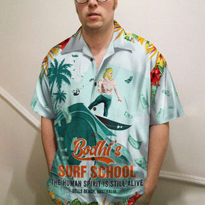 Surfing Hawaiian Shirt, Aloha Shirt - The Human Spirit Is Still Alive - Hawaiian Shirts - GoDuckee