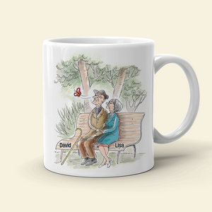 No Matter How Old You Get Never Stop Saying "I Love You", Personalized White Mug - Coffee Mug - GoDuckee