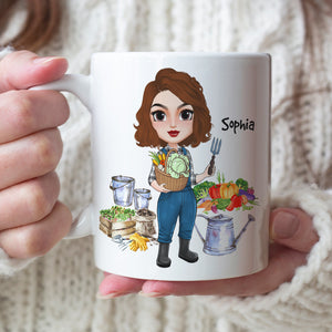 Vegan Definition Personalized Gardening Mug, Gift For Gardening Lovers - Coffee Mug - GoDuckee