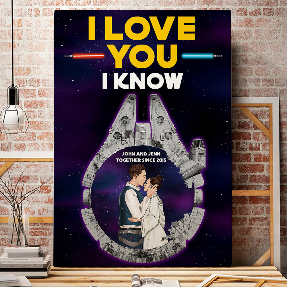 Couple 03QHQN121222TM Canvas Print - Poster & Canvas - GoDuckee