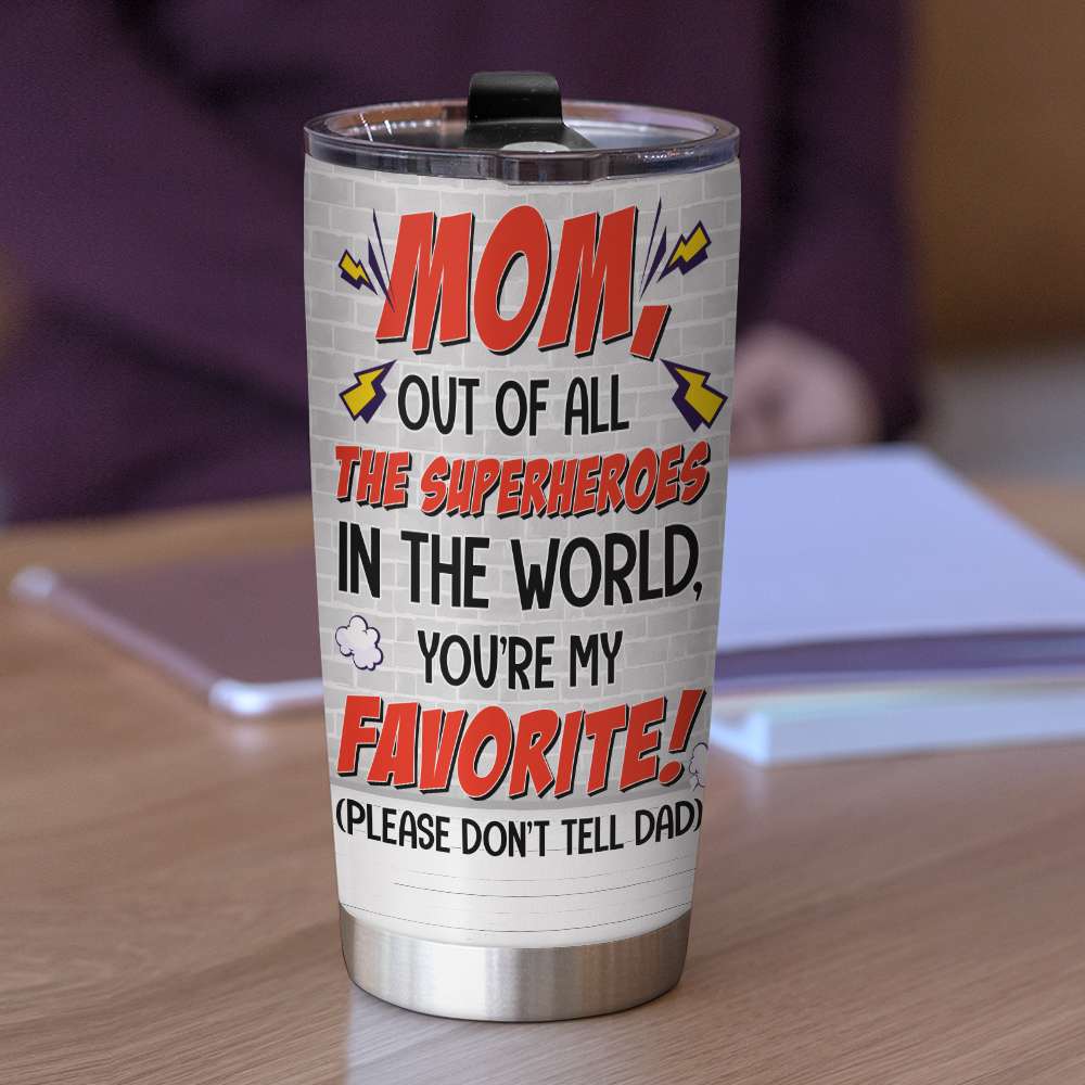 Family 05DNLH150323TM Mom And Child Personalized Tumbler Gift For Mom - Tumbler Cup - GoDuckee