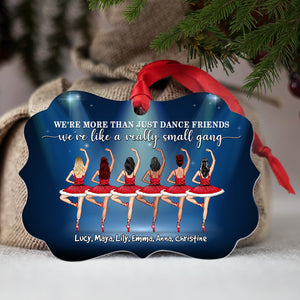 Ballet Friends We're More Than Just Dance Friends - Personalized Ornament - Ornament - GoDuckee