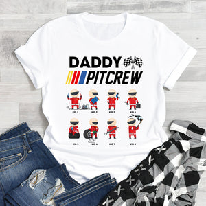 Daddy Personalized Racing Shirts - Shirts - GoDuckee