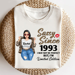 Year Of Birth Sassy Since - Personalized Shirts - Shirts - GoDuckee