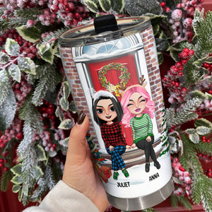 Here Is Another Year Of Laughing Together Personalized Tumbler, Gift For Friends - Tumbler Cup - GoDuckee