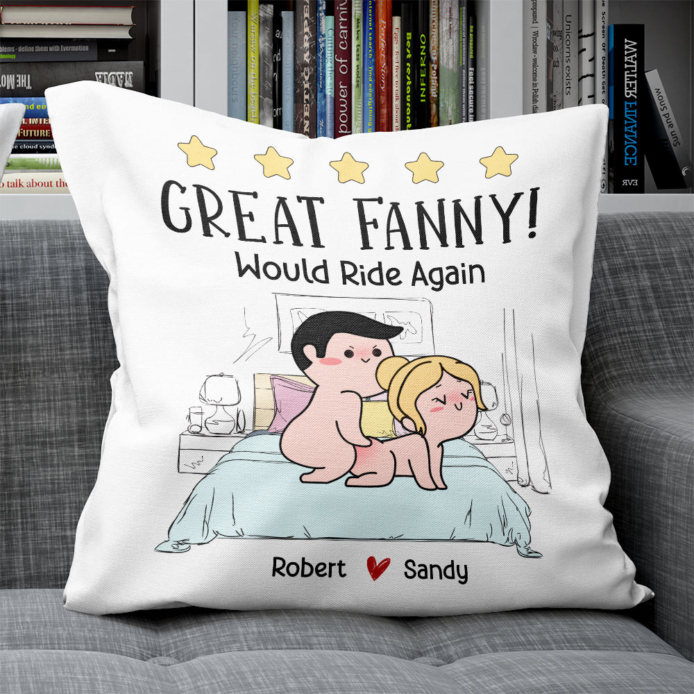 Great Fanny, Would Ride Again, Personalized Mug, Funny Gift For Couple - Coffee Mug - GoDuckee