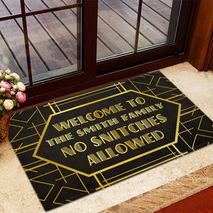 F. Scott Fitzgerald The Great Gatsby - Personalize Doormat - Doormat - GoDuckee