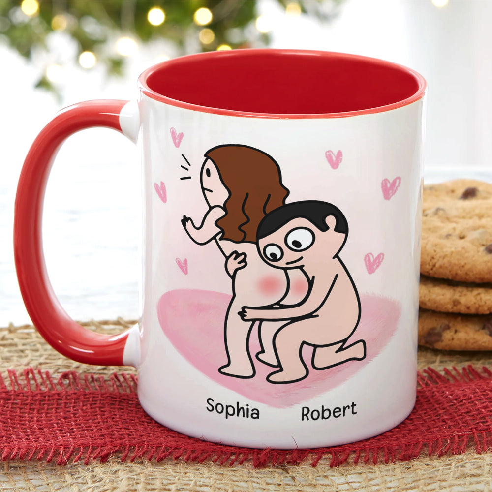After All These Years I Still Just Want To Touch Your Butt Personalized Mug, Funny Gift For Couple - Coffee Mug - GoDuckee