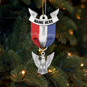 Boy Scout - Personalized Christmas Ornament - Ornament - GoDuckee