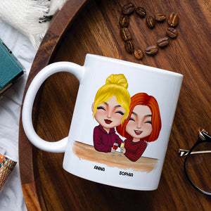 You Will Always Be The Sister Of My Soul The Friend Of My Heart, Best Friend White Mug - Coffee Mug - GoDuckee
