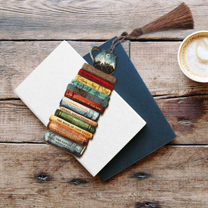 Book The Two Towers - Personalized Wooden Bookmark - Bookmarks - GoDuckee