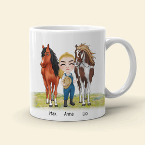 You Are The World's Best Horse Mom, Personalized Mug, Gift For Mom, Gift For Horse Lovers, Mother's Day Gift - Coffee Mug - GoDuckee