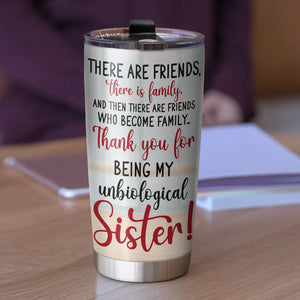 Personalized Ballet Sister Tumbler - You Are The Sister I Got To Choose - Unbiological Sisters - Tumbler Cup - GoDuckee