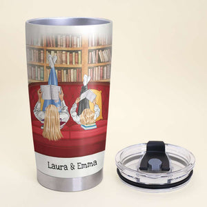 Personalized Reading Tumbler - To My Daughter Life - Mother and Daugther - Tumbler Cup - GoDuckee