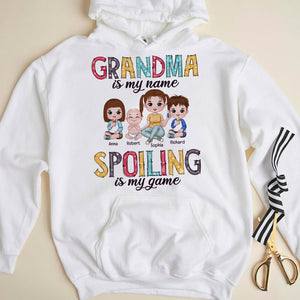 Spoiling Grandma Personalized shirt - Shirts - GoDuckee
