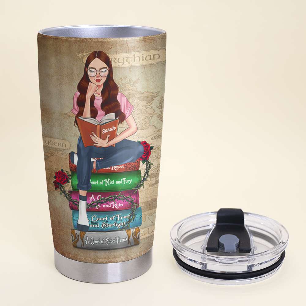 Sarah J. Maas A Court of Thorns - Personalized Tumbler Cup - Tumbler Cup - GoDuckee