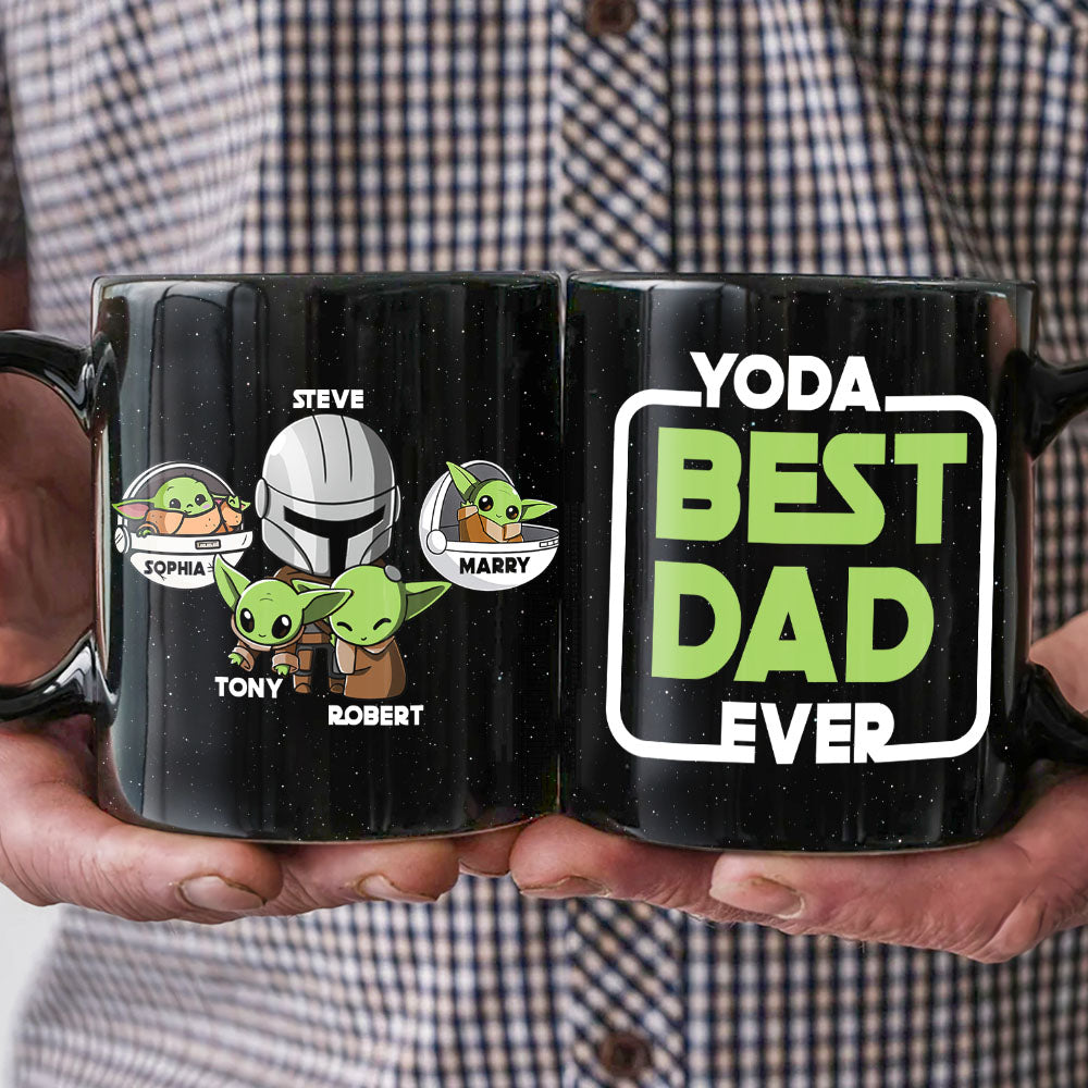  Baby Yoda Best Dad Ever Coffee Mug - Gifts for Dad