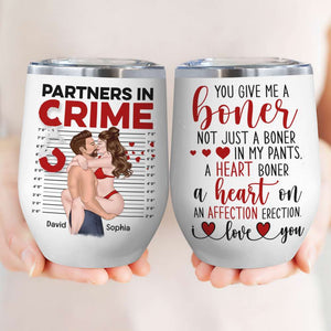 You Give Me A Boner Personalized Mug, Couple Gift - Coffee Mug - GoDuckee