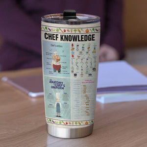 That's What I Do I Cook I Drink And I Know Things Personalized Chef Tumbler Cup - Tumbler Cup - GoDuckee