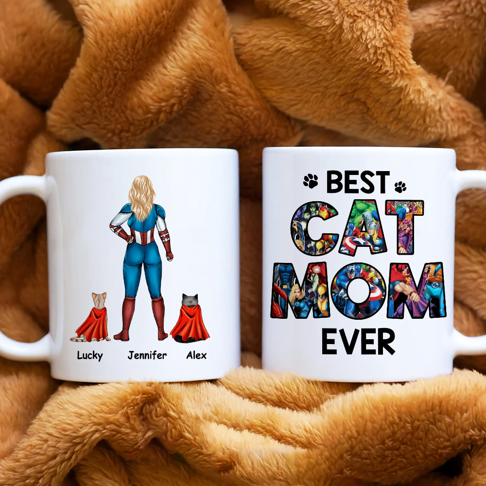 Cat Lover Personalized Mug 06QHHN200423TM-2 - Coffee Mug - GoDuckee