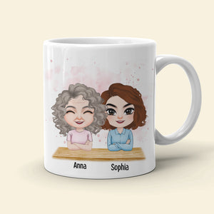 Mom Thanks For Always Reassuring Me - Personalized Mom Mug - Gift For Mom - Coffee Mug - GoDuckee