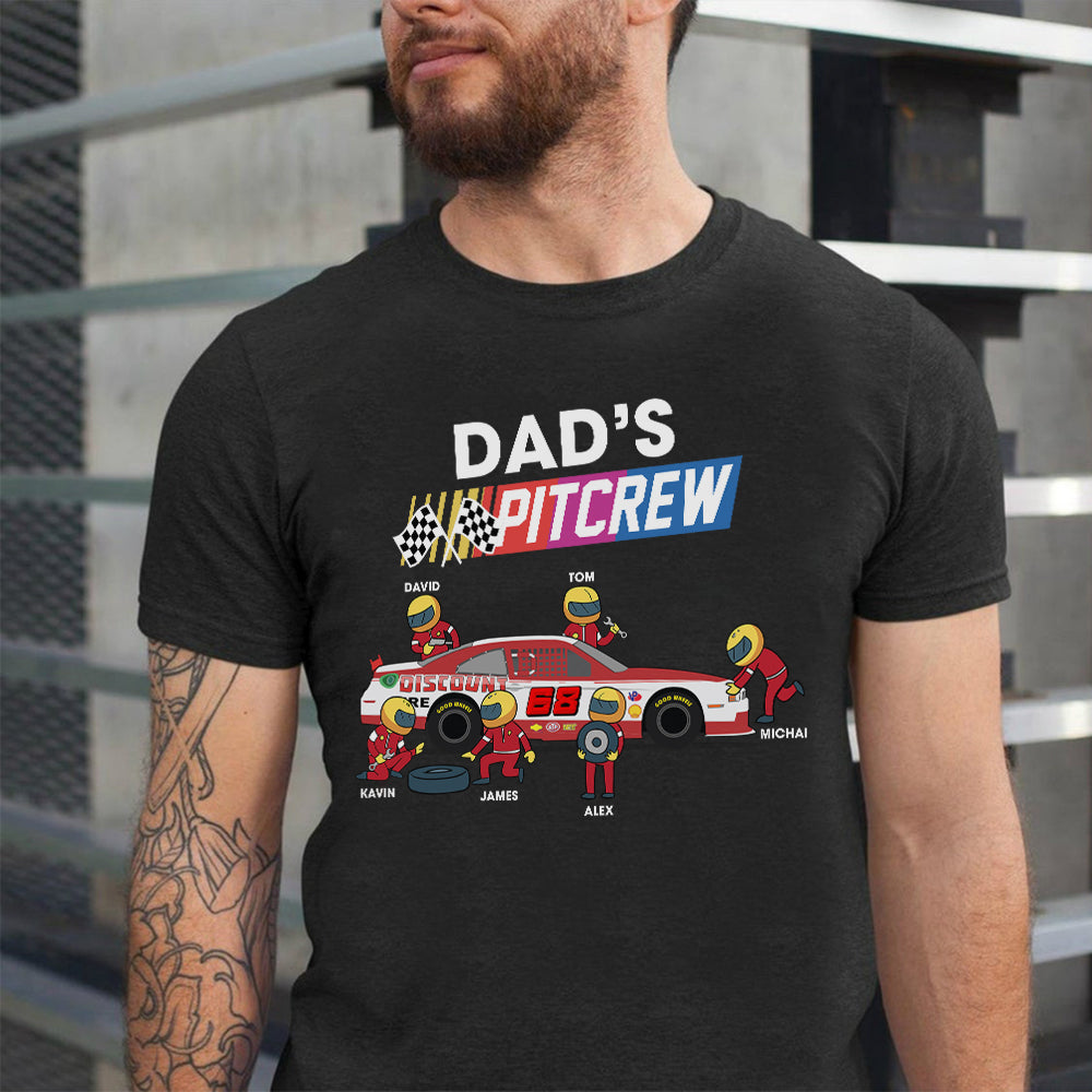 Dad's Personalized Shirts, Gift For Father, Grandpa - Shirts - GoDuckee